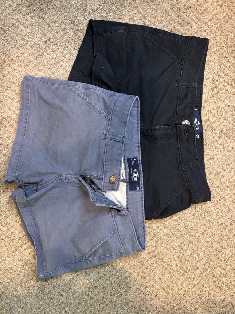Hollister Casual Short Set in Black and Slate